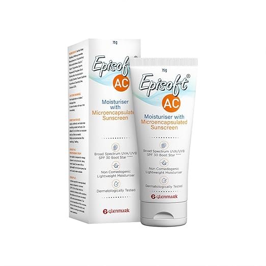 Episoft AC Moisturiser with Sunscreen SPF 30