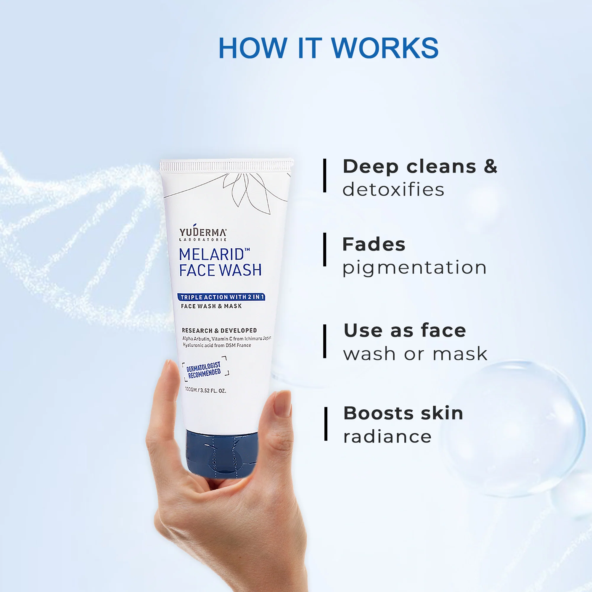 Melarid Triple Action Face Wash - Image 5