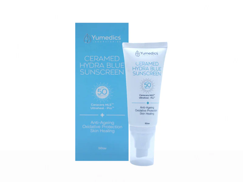 Yumedics Ceramed Hydra Blue Sunscreen SPF 50 PA ++++