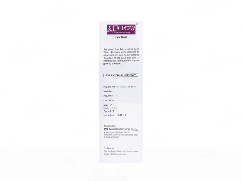 Rejuglow Skin Rejuvenating Face Wash - Image 3