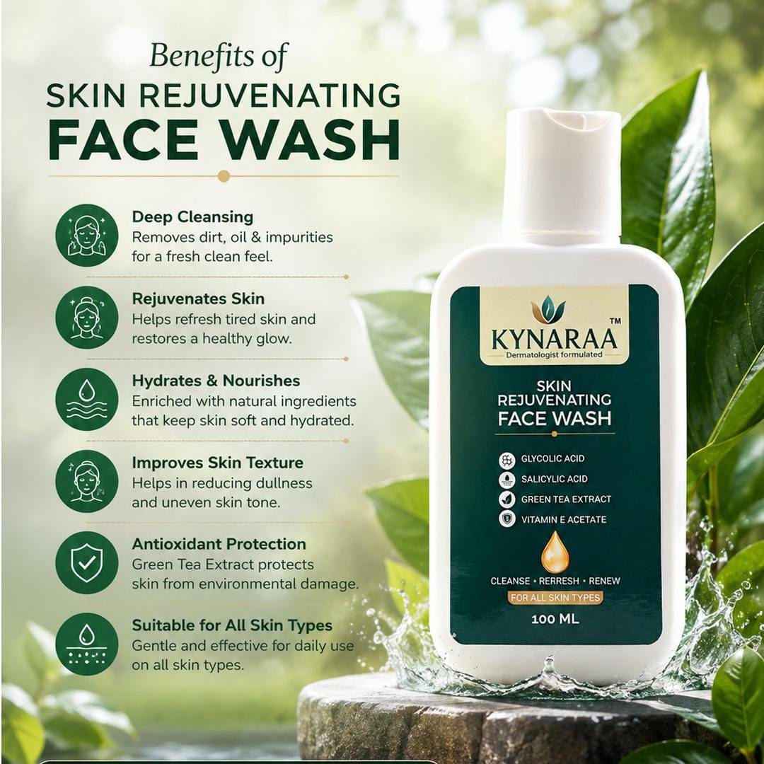 KYNARAA Skin Rejuvenating Face Wash - Image 2