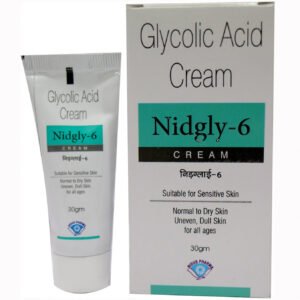 Nidgly-6 Cream (6% Glycolic Acid)