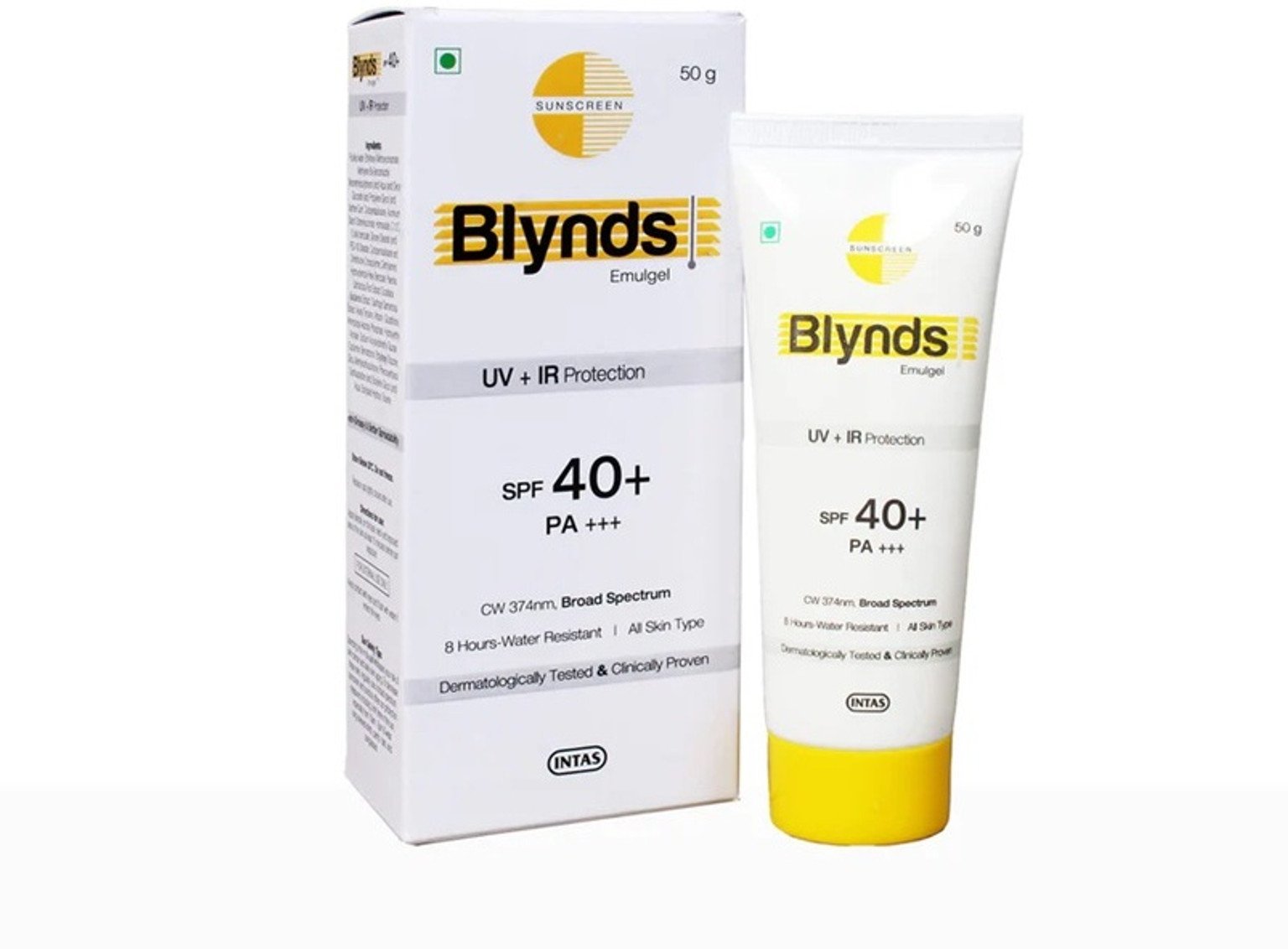 Blynds Sunscreen SPF 40+ PA+++ Emulgel